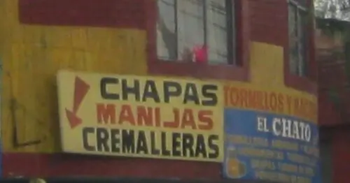 CHAPAS  MANIJAS CREMALLERAS CHAPAS  MANIJAS CREMALLERAS